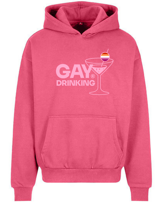 Hoodie - Hot Rasperry