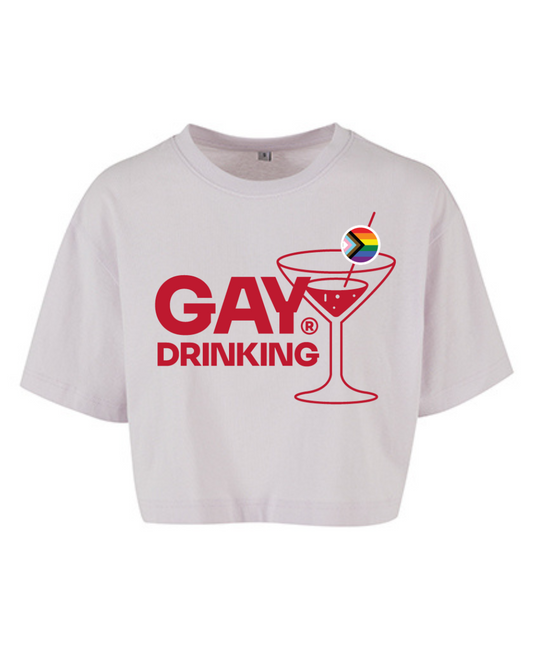 Crop Top Velvet Rose