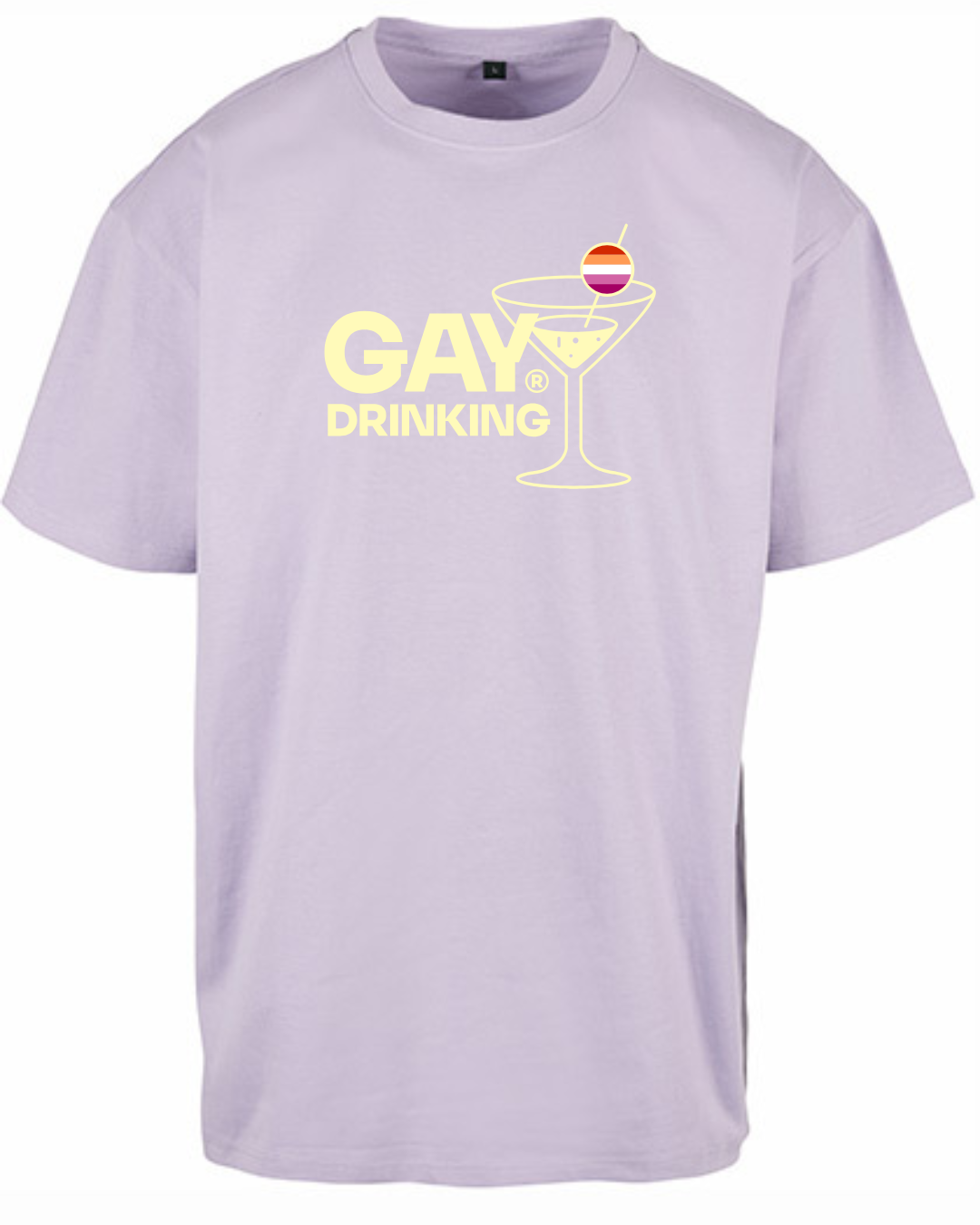 Oversized & Over it - Powdered Plum