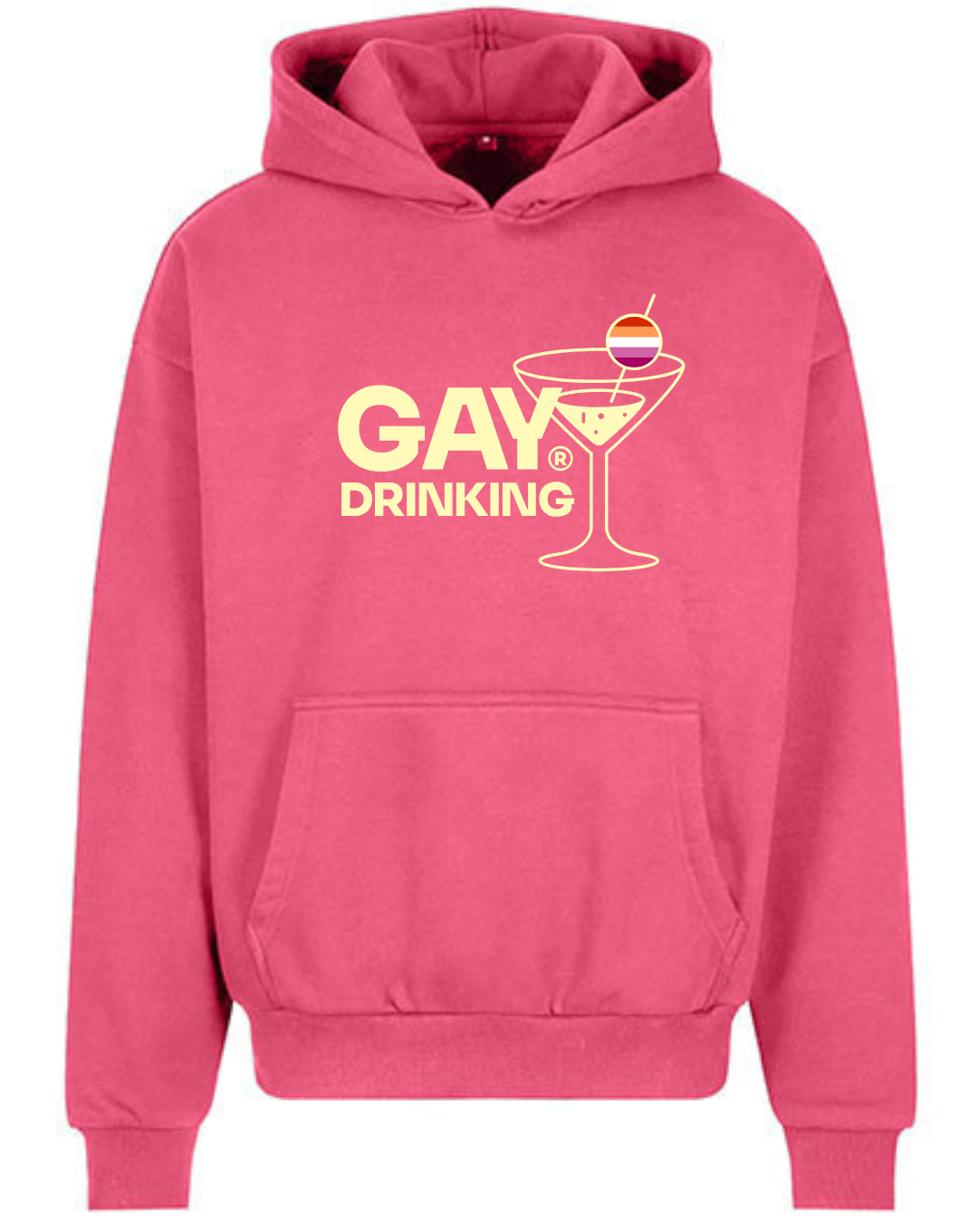 Hoodie - Hot Rasperry