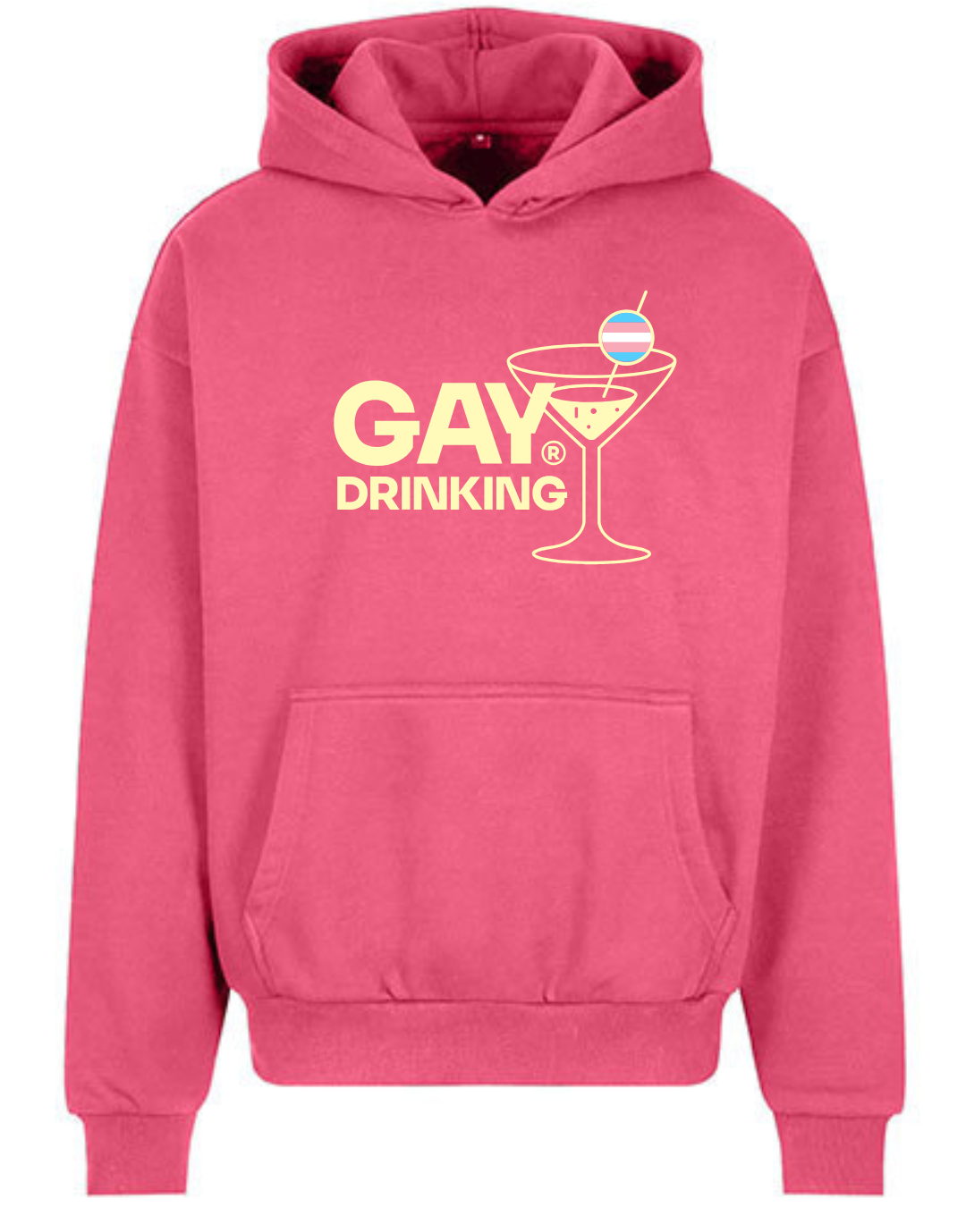 Hoodie - Hot Rasperry