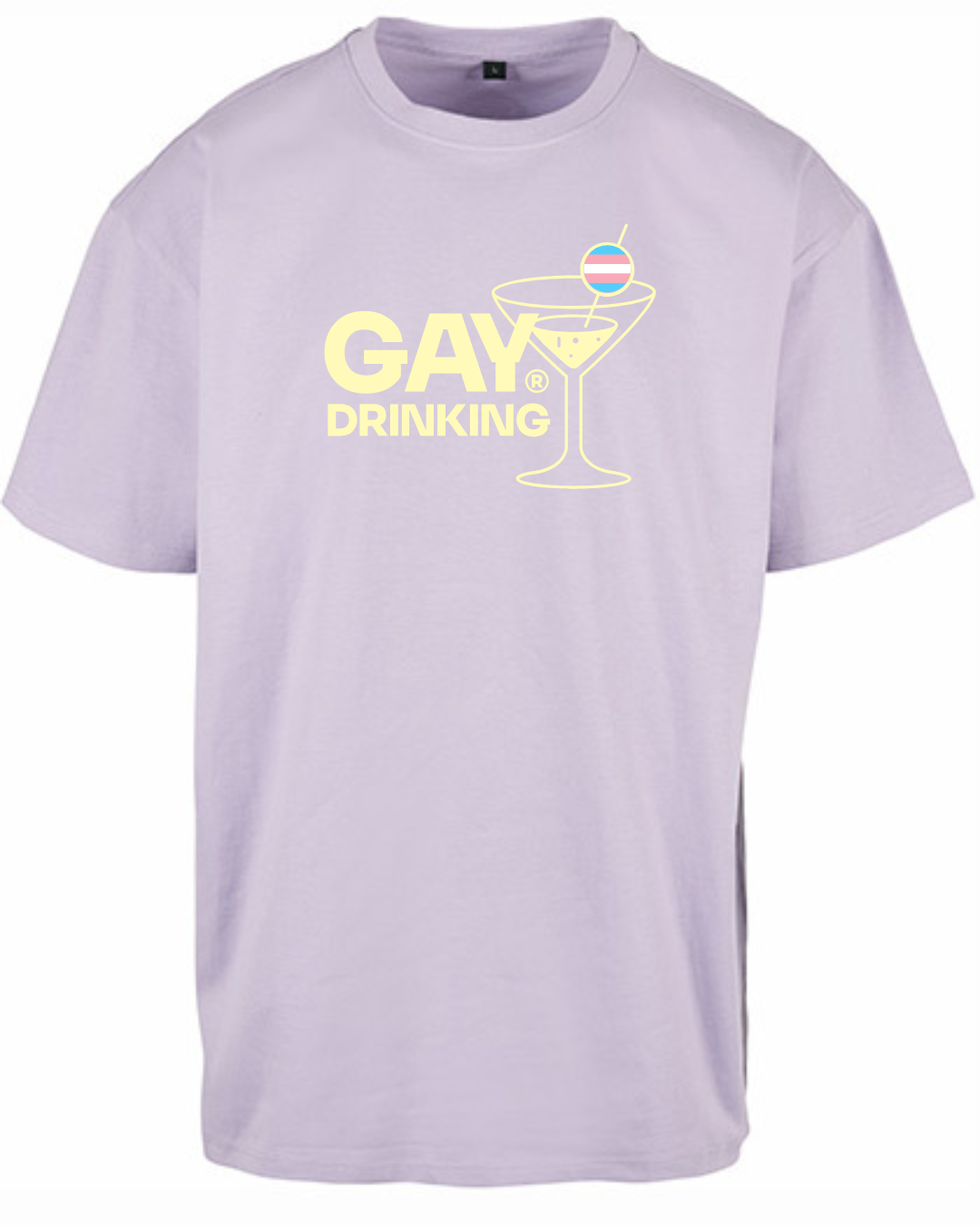 Oversized & Over it - Powdered Plum