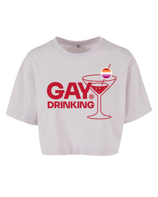 Crop Top Velvet Rose