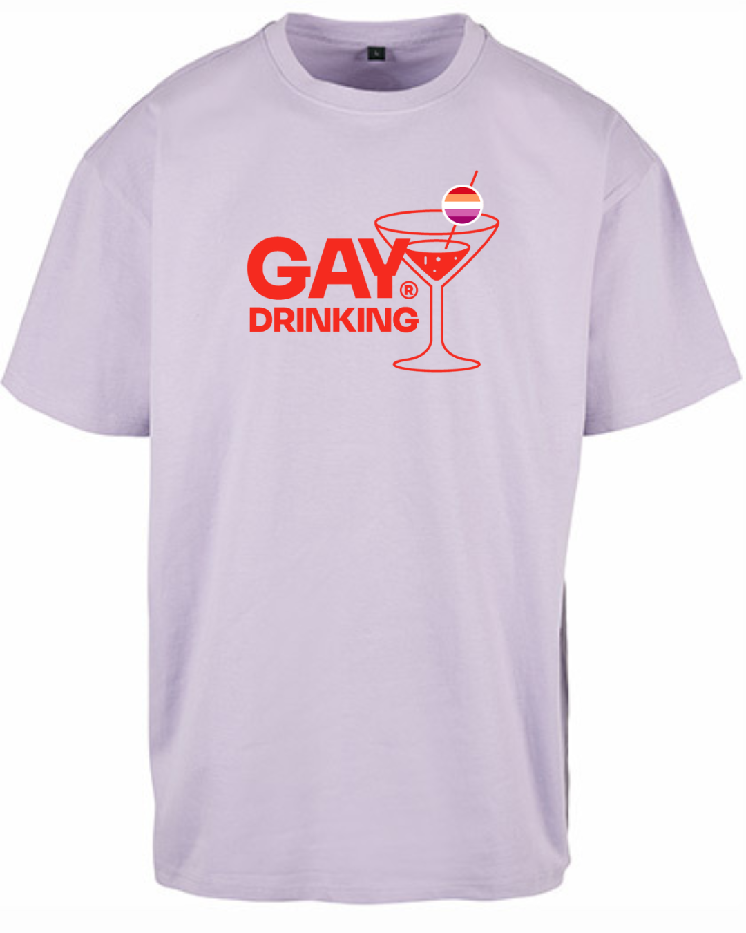 Oversized & Over it - Powdered Plum