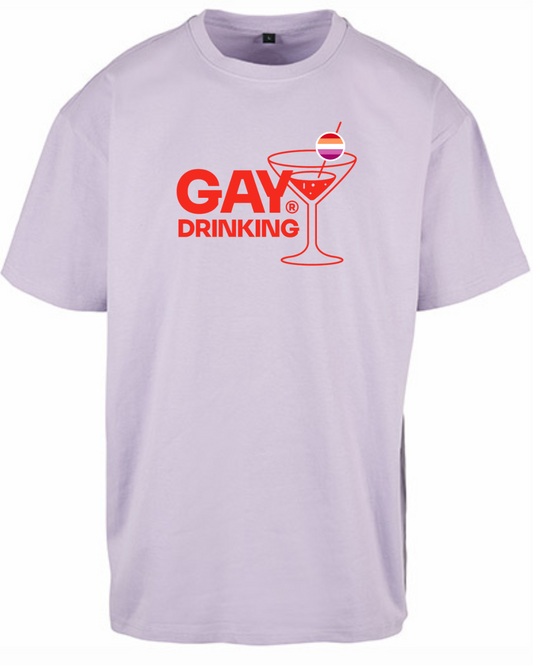 Oversized & Over it - Powdered Plum