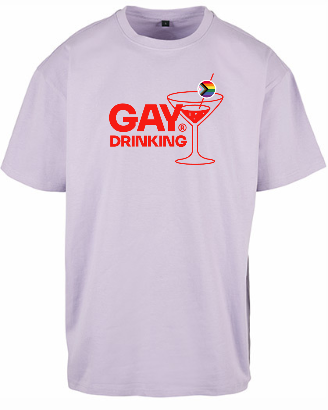 Oversized & Over it - Powdered Plum