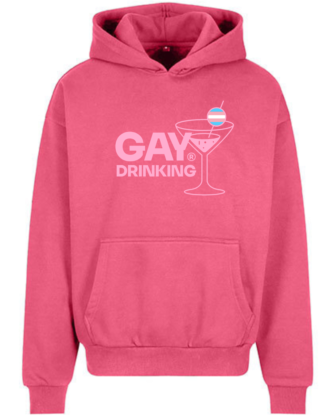 Hoodie - Hot Rasperry