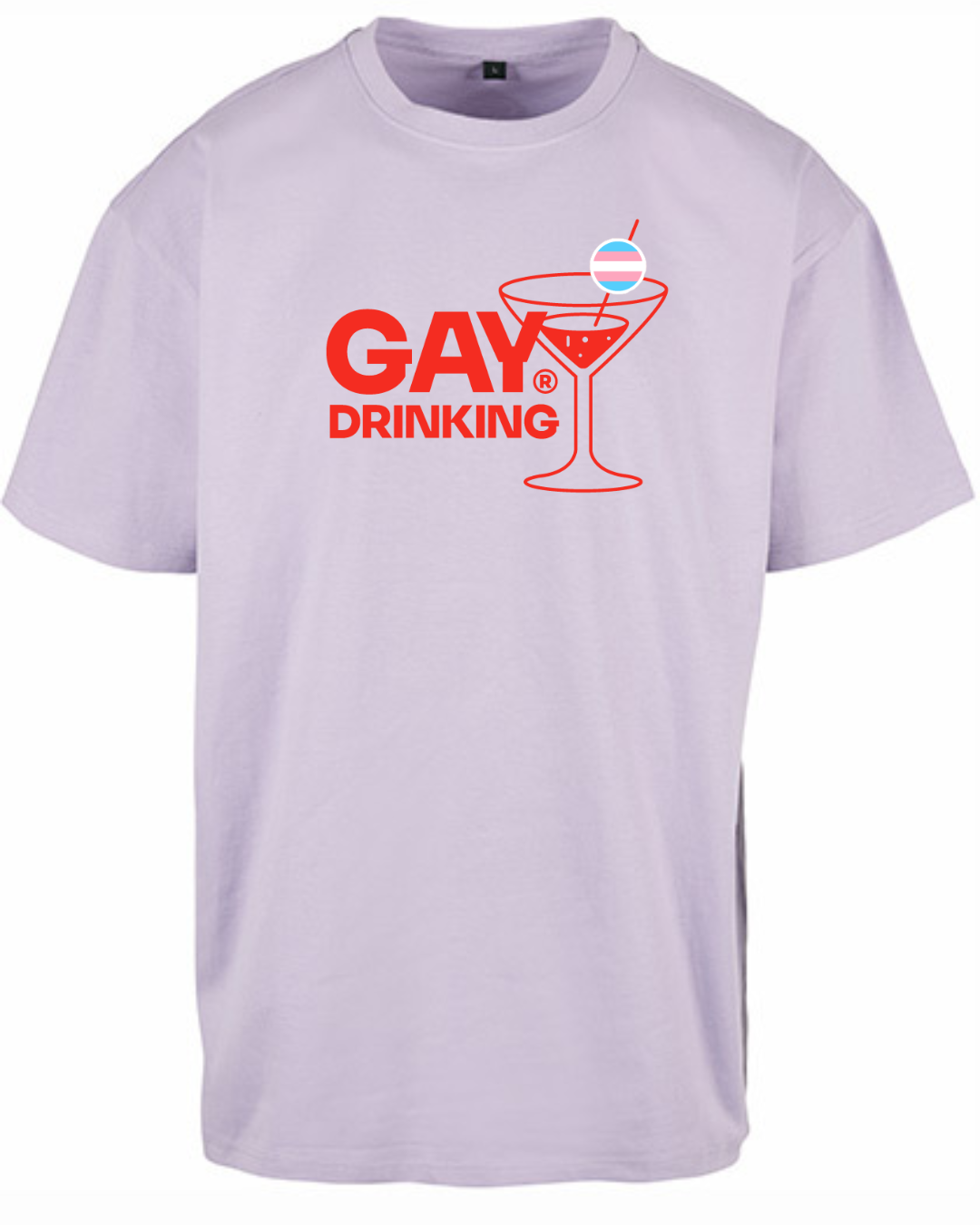 Oversized & Over it - Powdered Plum