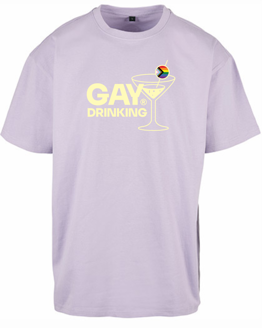 Oversized & Over it - Powdered Plum