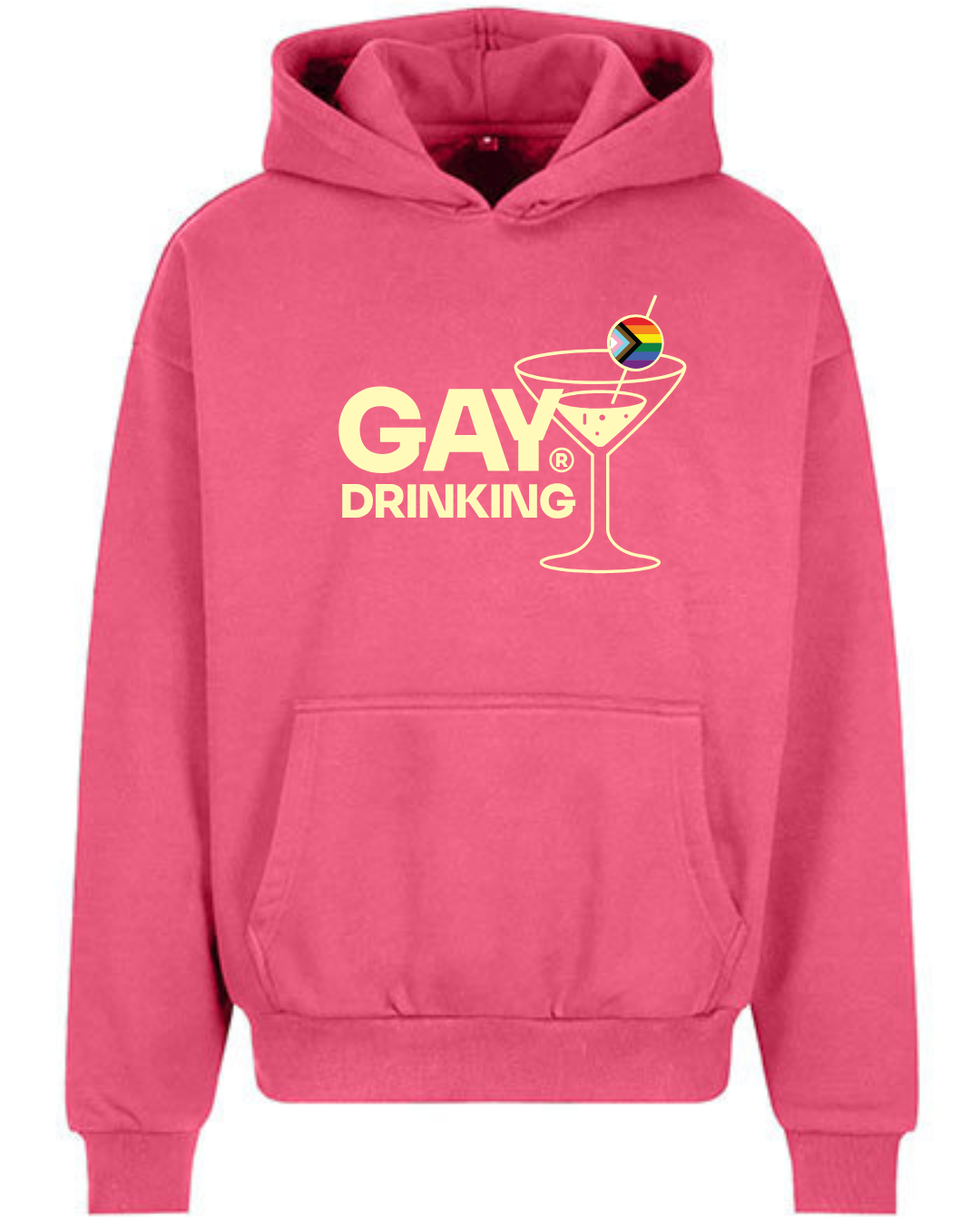 Hoodie - Hot Rasperry